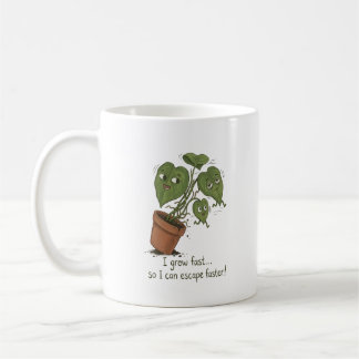 Lustige Pflanze - Tasse