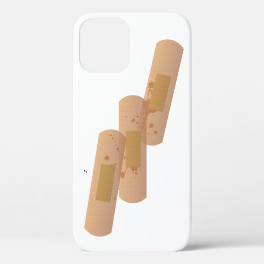 Lustige Pflaster Case-Mate iPhone Hülle (Rückseite)