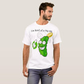 lustige Pflücke, Cartoon dill T-Shirt (Vorne ganz)