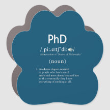 lustige Phd-Definition-Pfote