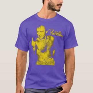 Lustige Phil Collins Fan-Art Gelb Gold T-Shirt