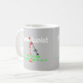 Lustige Phlebotomist T - Shirts u. Geschenke Kaffeetasse (Vorderseite Links)