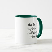 Lustige Phrase Kaffeetasse (VorderseiteRechts)