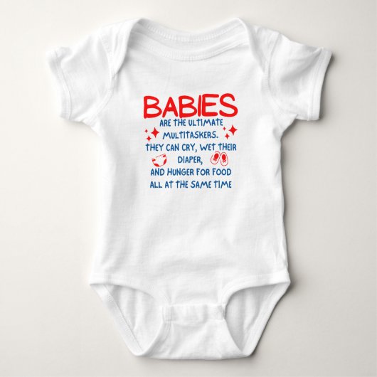 lustige Phrasen Geschenk Baby Bodysuit Baby Strampler (Vorderseite)