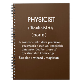 lustige Physikdefinition Notizblock