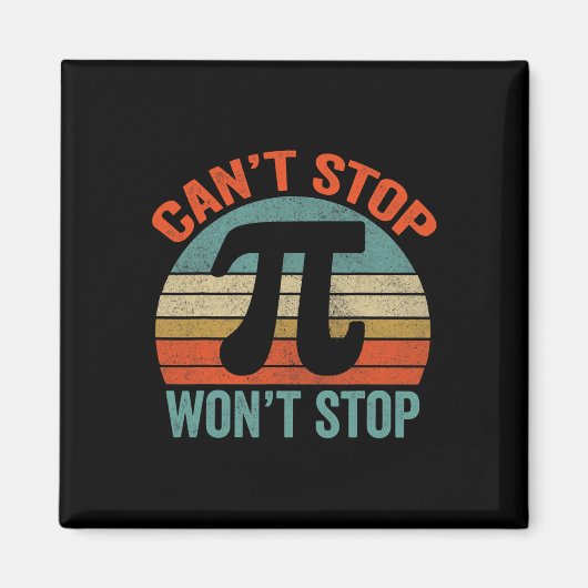 Lustige Pi-Tag-Shirts2 Magnet (Vorne)