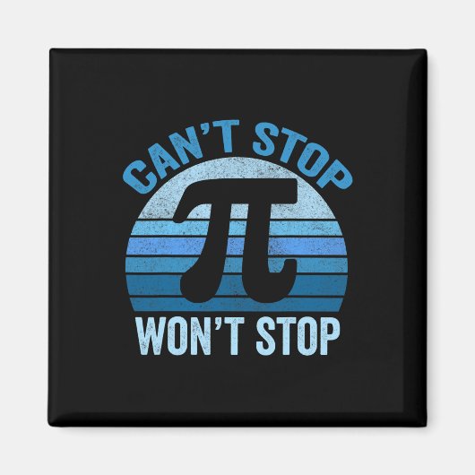 Lustige Pi-Tag-Shirts Magnet (Vorne)
