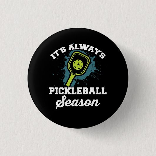 Lustige Pickleball-Geschenke Button (Vorderseite)