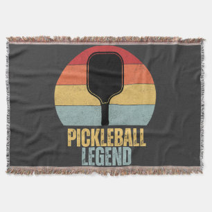 Lustige Pickleball-Legende Decke