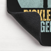 Lustige Pickleball-Legende Mousepad (Ecke)