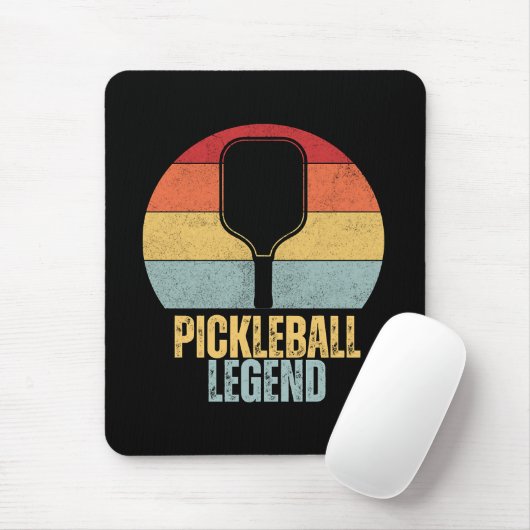 Lustige Pickleball-Legende Mousepad (Mit Mouse)
