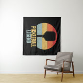 Lustige Pickleball-Legende Wandteppich (Beispiel (Horizontal))