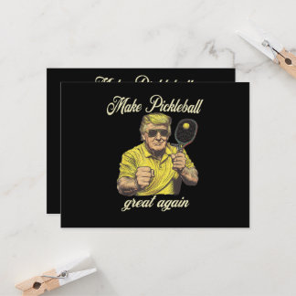 Lustige Pickleball-Liebhaber-Grafiken Pickle Ball Einladung