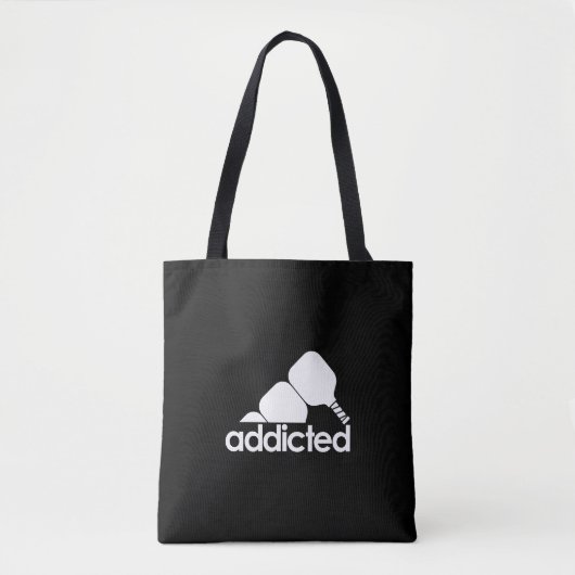 Lustige Pickleball - Pickleball süchtig Tasche (Vorderseite)