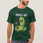 lustige Picknickkunst T-Shirt (Vorderseite)
