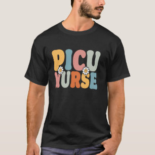 Lustige PICU-Krankenschwester Zurück zur Schule Le T-Shirt