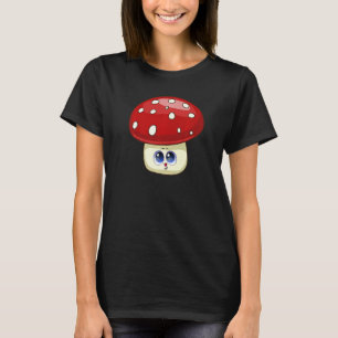 Lustige Pilze Suche Mykologie Pilze Süße Pilze T-Shirt
