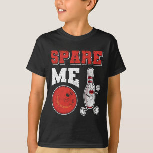 Lustige Pin Strike Liebhaber Bowler Team Sport Ver T-Shirt