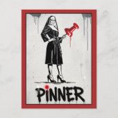 Lustige Pinterest Parodie Postkarte (Vorderseite)