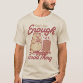 Lustige Pizza-Katze T-Shirt (Vorderseite)