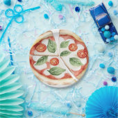 Lustige Pizza-Papierteller Pappteller (Party)
