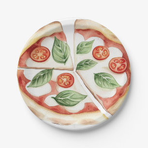 Lustige Pizza-Papierteller Pappteller