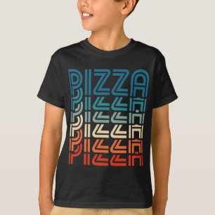 Lustige Pizza Retro Vintage Carb Pizza Liebhaber F T-Shirt