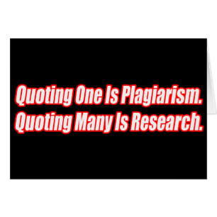Lustige Plagiarism-T - Shirt-Geschenke