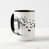 Lustige Poe-Tasse Tasse (Vorderseite Links)