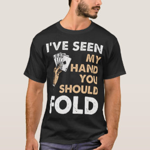Lustige Pokerspieler - Texas Holdem Glückspoker T-Shirt