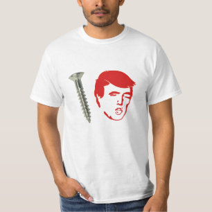 Lustige politische Rückstellung Schrauben-Donald T-Shirt