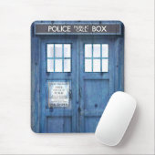 Lustige Polizei ruft allgemeine Telefonzelle an Mousepad (Mit Mouse)