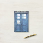 Lustige Polizei ruft allgemeine Telefonzelle an Post-it Klebezettel (Auf Schreibtisch)