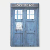 Lustige Polizei ruft allgemeine Telefonzelle an Post-it Klebezettel (Vorderseite)