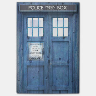 Lustige Polizei ruft allgemeine Telefonzelle an Post-it Klebezettel