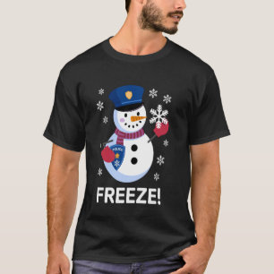 Lustige Polizist Kunst Für Männer Frauen Kinder Ju T-Shirt