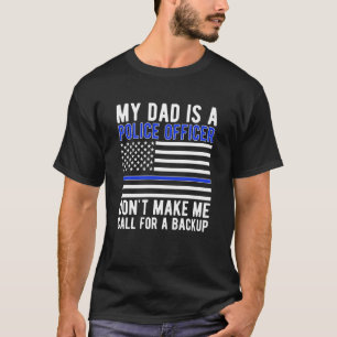 Lustige Polizistentochter Polizistentochter T-Shirt