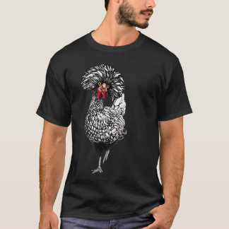 Lustige polnische Hühner Hinterhof Hühnerstall T-Shirt