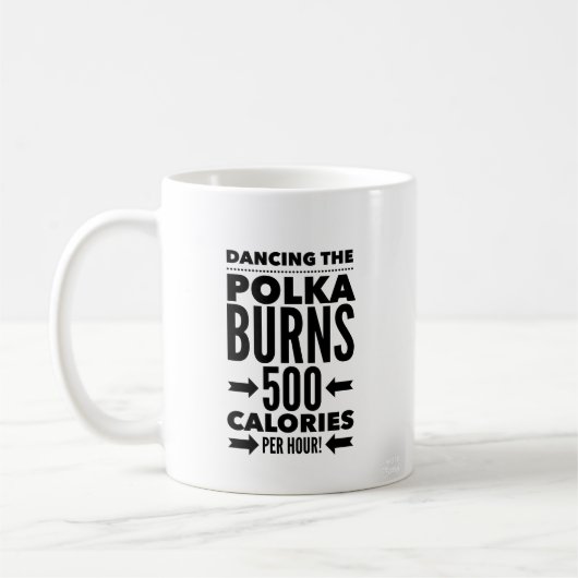 lustige polnische Tasse (Links)
