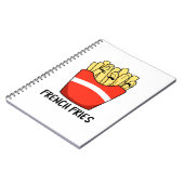 Lustige Pommes Frites-Witze Notizblock (Linke Seite)