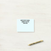 Lustige Post-Itanmerkungen der Wiederholungs-sich Post-it Klebezettel (Auf Schreibtisch)