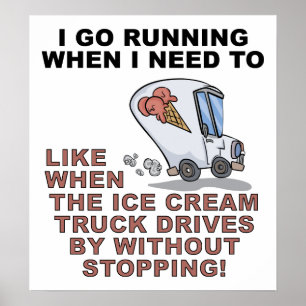 Lustige Poster Für Eiscreme