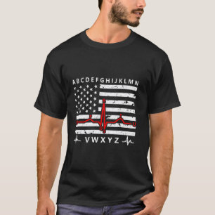 Lustige PQRST Krankenschwester Pflege Student Kard T-Shirt