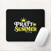 Lustige Pratt Sommer Grafikdesign Mousepad (Mit Mouse)