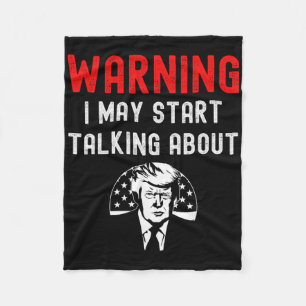 Lustige Pro Trump Republikanische Amerikanische Ko Fleecedecke