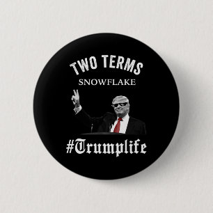 Lustige Pro Trump Wahl Shirts #trumplife Unterstüt Button