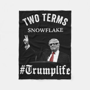Lustige Pro-Trump-Wahl-Shirts #trumplife Unterstüt Fleecedecke