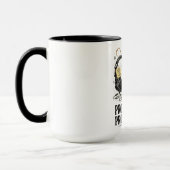 Lustige professionelle WFH-Kaffeetasse, Geschenk f Tasse (Links)