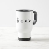 Lustige Programmierer-Code-Kaffeetasse - Software- Reisebecher (VorderseiteRechts)