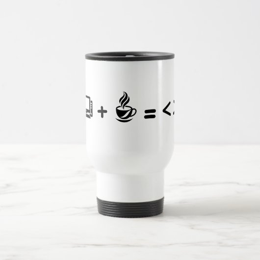 Lustige Programmierer-Code-Kaffeetasse - Software- Reisebecher (Mittel)
